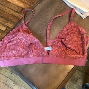 NWT Rose colored bralette